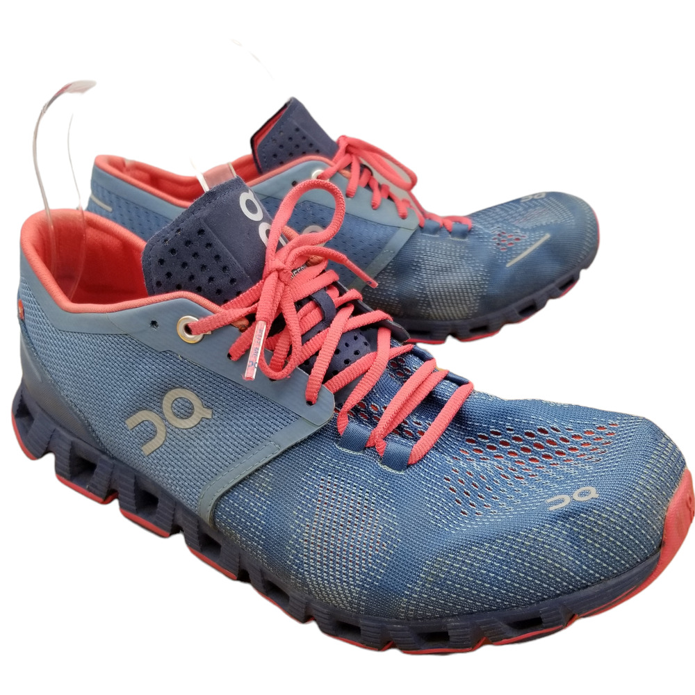 On Running Cloud X Sneakers Lake Coral Women's Size 10